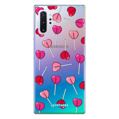 Coque Samsung Galaxy Note 10 Plus LoveCases Sucettes de Saint Valentin