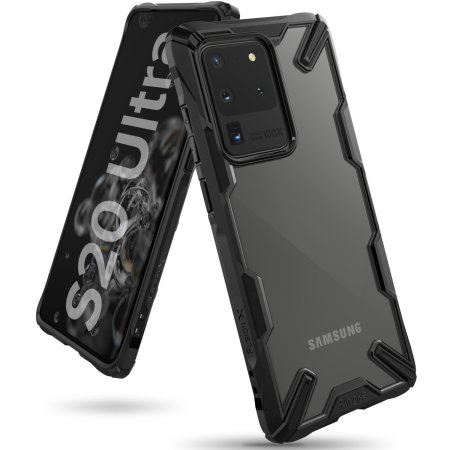 Funda Samsung Galaxy S20 Ultra Ringke Fusion X Robusto - Negro