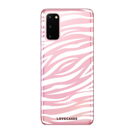 LoveCases Zebra Samsung Galaxy S20 Hülle
