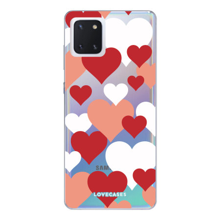 LoveCases Samsung Galaxy Note 10 Lite Gel Case - Love Hearts