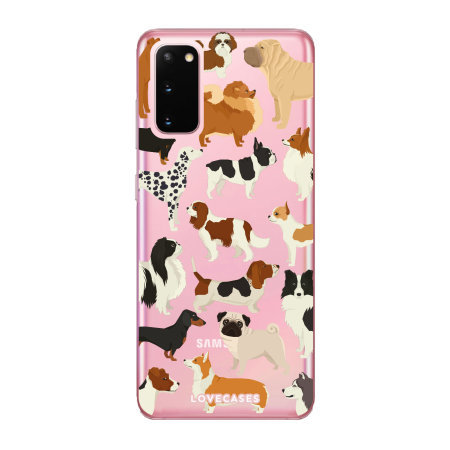 LoveCases Samsung Galaxy S20 Gel Case - Dogs