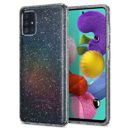 Spigen Liquid Crystal Glitter Samsung Galaxy A51 Case - Kristallquarz