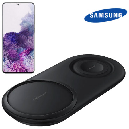 Offizielles Samsung S20 Plus Wireless Schnelllade-Duo-Pad - Schwarz