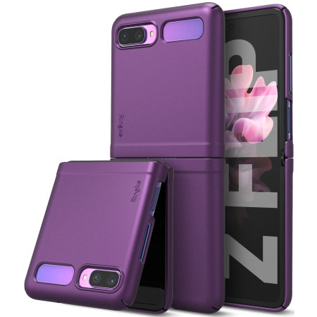 Ringke Slim Samsung Galaxy Z Flip Tough Case Purple