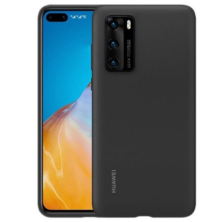 Official Huawei P40 Silicone Protective Case - Black