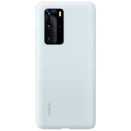 Official Huawei P40 Pro Silicone Protective Case - Airy Blue