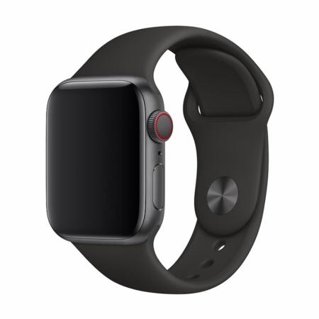 Devia Deluxe Sport Black Strap  - For Apple Watch 40mm / 38mm