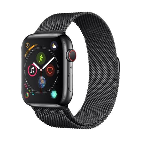Devia Milanese Watch Black Strap - For Apple Watch 40mm / 38mm
