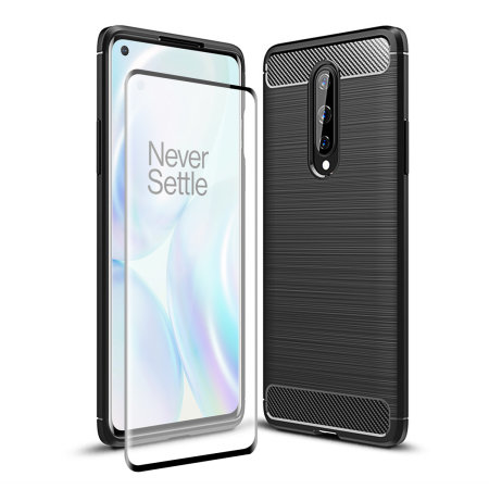 Olixar Sentinel OnePlus 8 Case And Glass Screen Protector