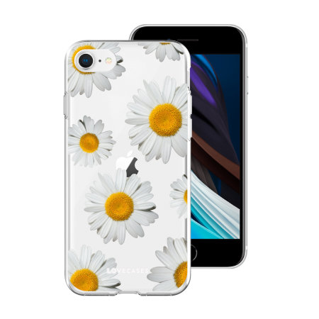 LoveCases iPhone SE 2020 Gel Case - Daisy