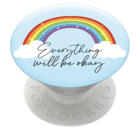 PopSockets x Lovecases Universal 2-in-1 Stand & Grip - Rainbow Design