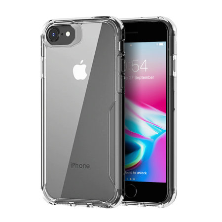 Olixar NovaShield iPhone 8 Bumper Case - Clear
