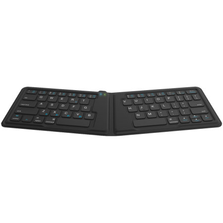 Kanex Multi-Sync Foldable Mini Travel Wireless Keyboard - Black
