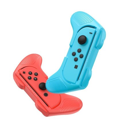 Baseus Nintendo Switch Joy-Con Holder Set - Red & Blue