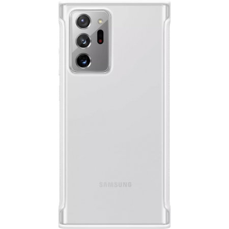 Official Samsung Galaxy Note 20 Ultra Protective Case - Clear / White