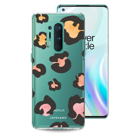 LoveCases OnePlus 8 Pro Gel Case - Colourful Leopard