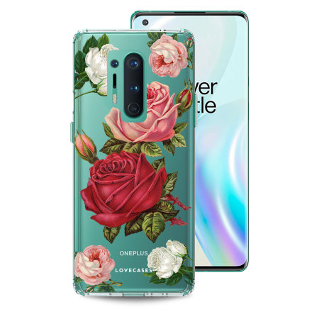 LoveCases OnePlus 8 Pro Gel Case - Roses
