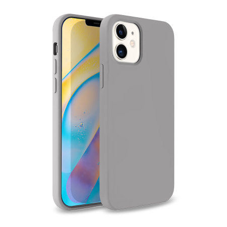 Olixar Soft Silicone iPhone 12 mini Case - Grey