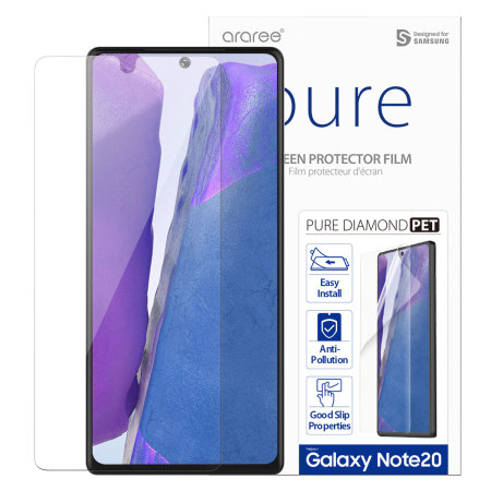Araree Pure Diamond Samsung Note 20 Tempered Glass Screen Protector