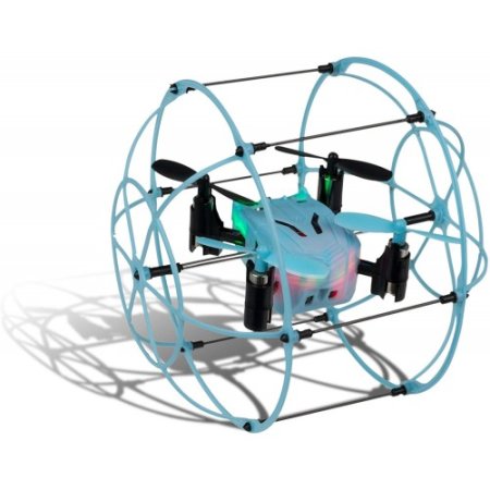 Arcade Mini Pico Cage Remote Controlled Drone - Blue / Black