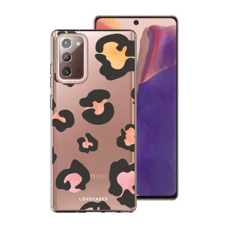 LoveCases Samsung Galaxy Note 20 5G Gel Case - Colourful Leopard