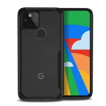 Olixar NovaShield Google Pixel 5 Bumper Case - Black