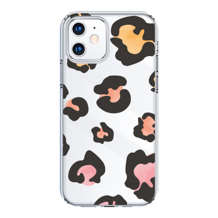 LoveCases iPhone 12 Gel Case - Colourful Leopard