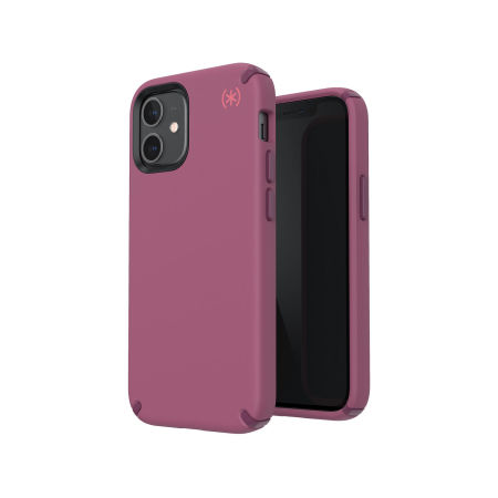 Speck iPhone 12 Presidio2 Pro Slim Case - Burgundy