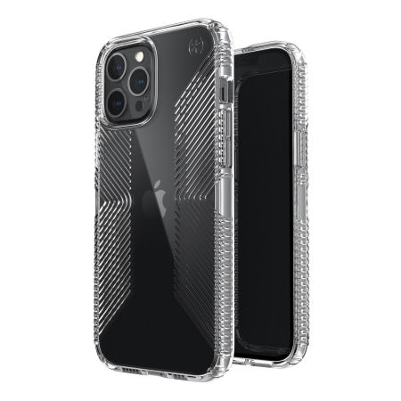 Speck iPhone 12 Pro Presidio Perfect-Clear Grip Case -  Clear