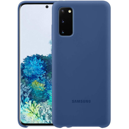 Official Samsung Galaxy S Fe Silicone Cover Navy