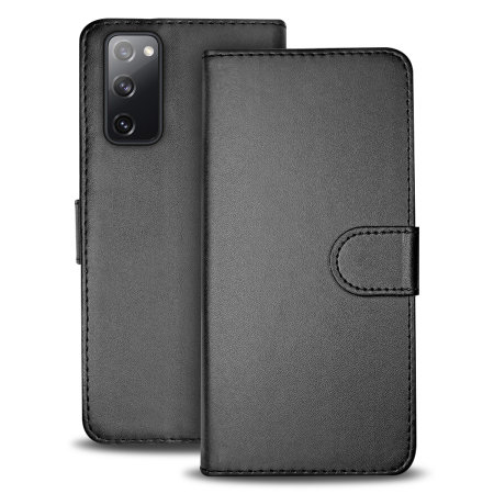 Olixar Samsung Galaxy S20 Fe Leather Style Wallet Case Black - Samsung Wallet Case S20