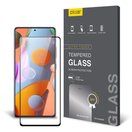 Olixar Samsung Galaxy A72 Tempered Glass Screen Protector - Clear