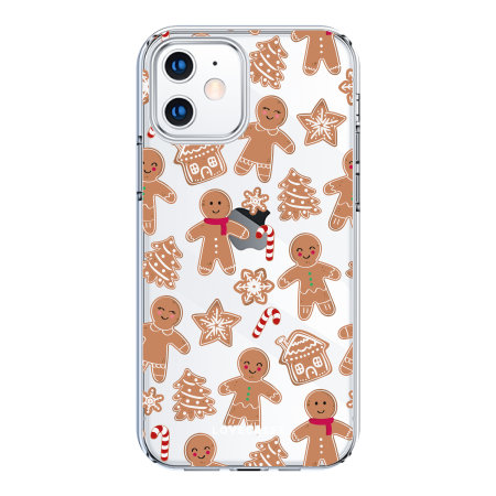 LoveCases iPhone 12 mini Gel Case - Christmas Gingerbread
