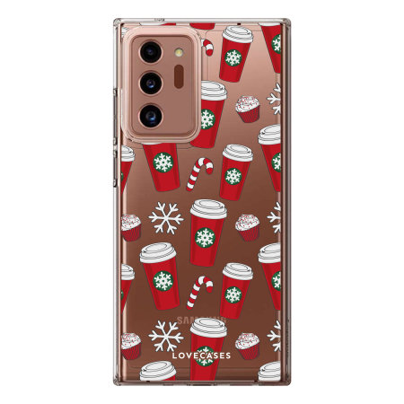 LoveCases Samsung Galaxy Note 20 Ultra Gel Case - Christmas Red Cups
