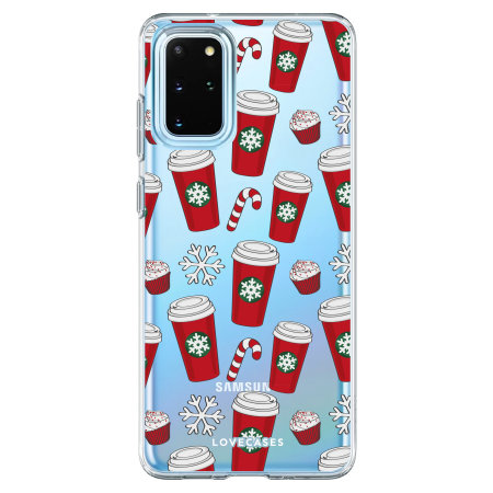 LoveCases Samsung Galaxy S20 Plus Gel Case - Christmas Red Cups