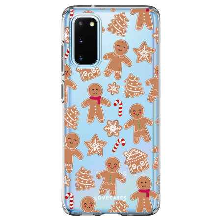 LoveCases Samsung Galaxy S20 Gel Case - Christmas Gingerbread