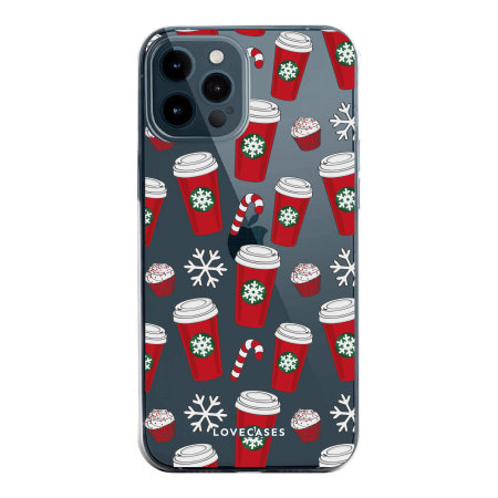 LoveCases iPhone 12 Pro Gel Case - Christmas Red Cups