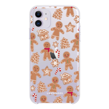 LoveCases iPhone 11 Gel Case - Christmas Gingerbread
