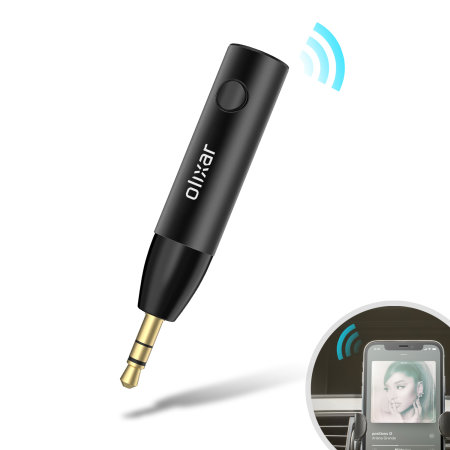 Wireless Bluetooth Mini Bullet Car Aux Music Receiver Audio Adapter Mic new 