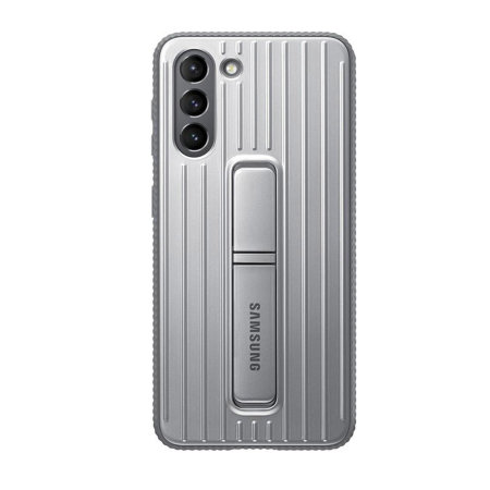 Official Samsung Grey Protective Standing Case - For Samsung Galaxy S21