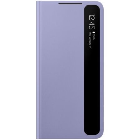 Official Samsung Violet Clear View Cover Case - For Samsung Galaxy S21 Plus