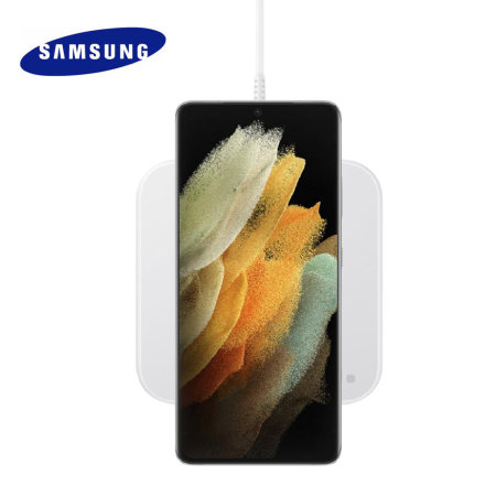 Official Samsung 9W Wireless Charging Pad 2 With UK Plug - White