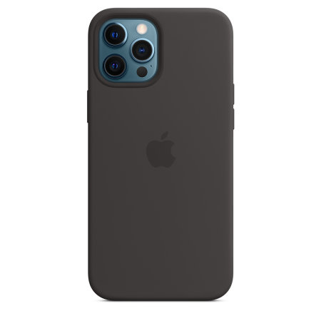 Official Apple iPhone 12 Pro Max Silicone Case With MagSafe - Black