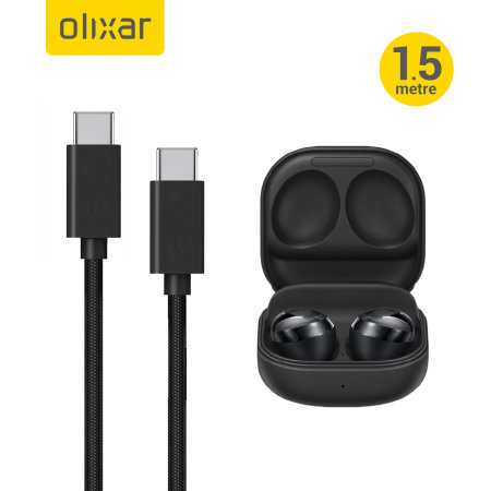 Olixar Galaxy Buds Pro 100W Braided USB-C To C Charging Cable
