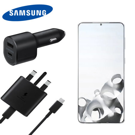 Official Samsung S21 Plus 45W USB-C PD Ultimate Fast Charging Bundle