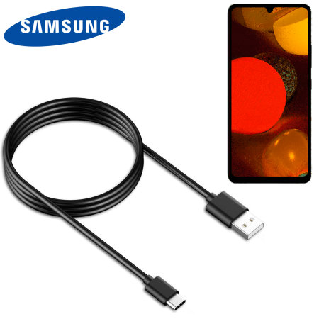 White+Black Authentic Short Two 8inch USB Type-C Cable Works with Samsung Galaxy A42 5G Also Fast Quick Charges Plus Data Transfer! 