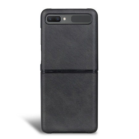 Olixar Leather-Style Samsung Galaxy Z Flip Case - Black