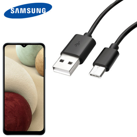 Official Samsung Galaxy A12 USB-C Fast Charging Cable - 1.2m
