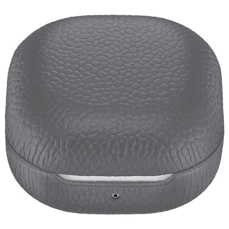 Official Samsung Galaxy Buds Live Genuine Leather Case - Grey