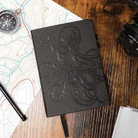 Luckies Raincheck 100% Water-Resistant A6 Notebook - Black